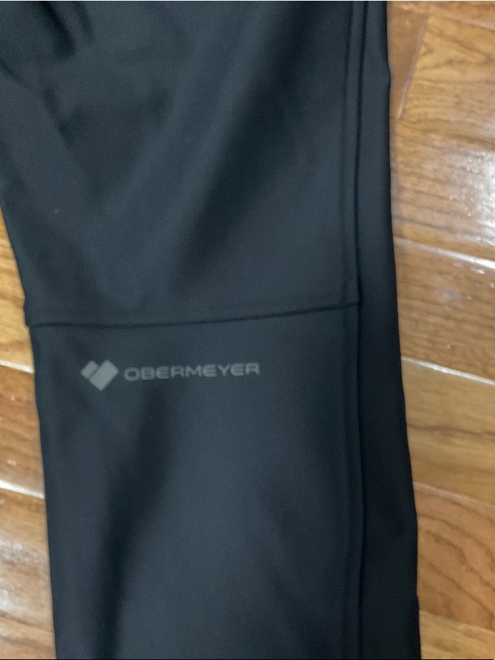 Obermeyer Black Ski/Active Pull-On Pants with Stirrup Hem - Picture 4 of 4